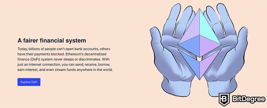 Ethereum VS Bitcoin: a fairer financial system with Ethereum.