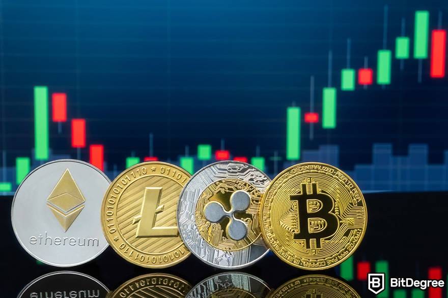 Максимальная цена Биткоина: Эфириум, Лайткоин, Ripple и Биткоин.