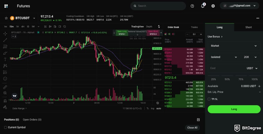 AlphaX İncelemesi: Arayüz